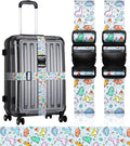 Luggage Straps for Suitcases Travel Belt Luggage Band Heavy Duty Traveling by Stanoha