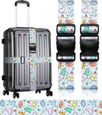 Luggage Straps for Suitcases Travel Belt Luggage Band Heavy Duty Traveling by Stanoha