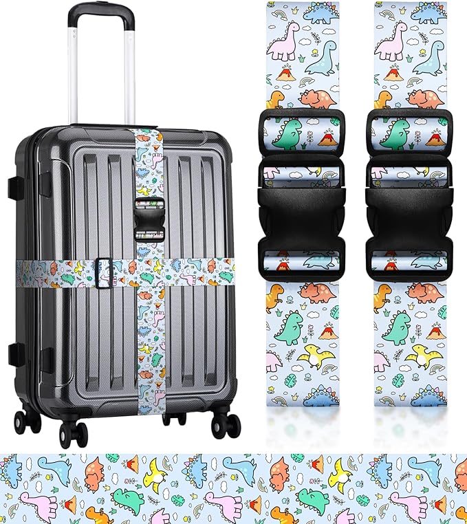 Luggage Straps for Suitcases Travel Belt Luggage Band Heavy Duty Traveling by Stanoha