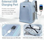 Travel Backpack, Business Anti Theft Slim Sturdy Laptops Backpack - Image 2