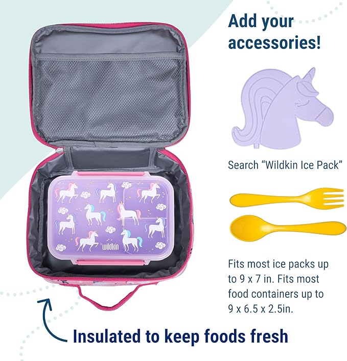 Wildkin Kids Insulated Lunch Box – Durable and Reusable - Image 5