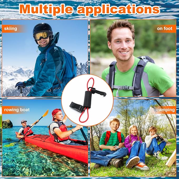 Whistle with Lanyard for Safety Boat Whistle Coast Guard Approved Float Boat - Image 6