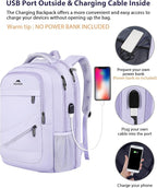 MATEIN College School Backpack for Women, 17 Inch Large College Laptop Bookbag - Image 6