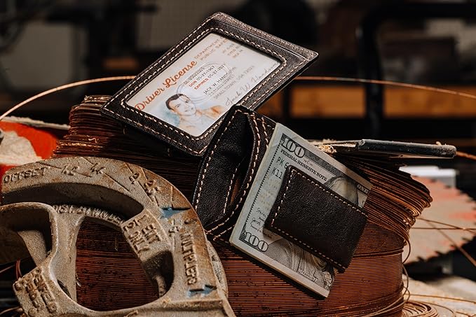 House of Jack Co. Corbin Slim Money Clip Wallet - Image 3