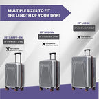 Spyder Traverse 29 Inch Large Expandable Hardside Upright Suitcase - Image 6