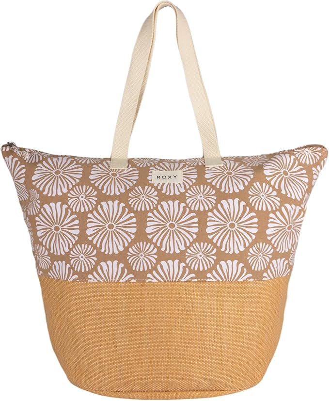 Roxy Women's Beach Tote Bag | Travel | Vacation | Straw | Lightweight | by Roxy