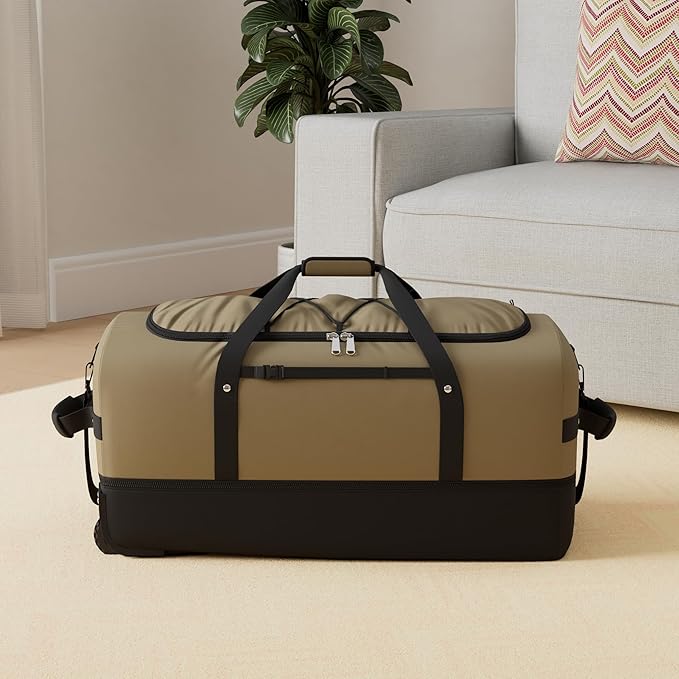 CONTAIL 32”110L Expandable 140L Rolling Duffle Bag - Image 2