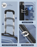 Coolife Luggage Sets 3 Piece, 20In Carry On Luggage - Image 7