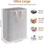 Lifewit Laundry Hamper Large Collapsible Laundry Basket, Freestanding - Image 3