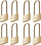 Weather Proof Lock, Keyed Alike Solid Brass Padlocks by SEDORTI