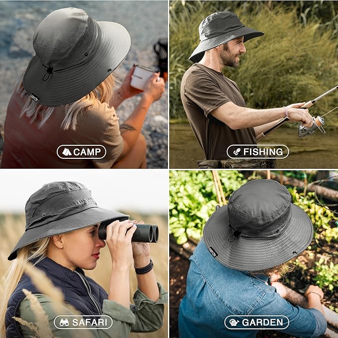 GearTOP Safari Sun Hat for Men and Sun Hats for Women UV Protection UPF 50+ - Image 6