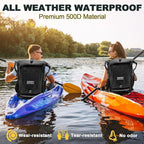 Waterproof Backpack Dry Bag 35L/55L/85L– Heavy Duty Roll-Top Hiking Backpack - Image 7