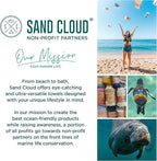 Sand Cloud Extra Large Turkish Beach Towel - Image 6