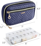 BAGSFY Pill Organizer Case 2 Times a Day- Weekly Medicine Organizer Travel Pill - Image 2
