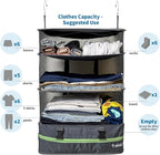 Stow-N-Go Portable Hanging Travel Shelves, Packing Organizer - Image 2