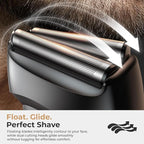Electric Foil Shavers for Men: Portable Electric Razor for Face- Rechargeable - Image 2