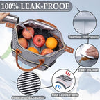 TuErCao Lunch Bag Women Insulated Lunch Box - Image 3