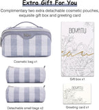 BOYATU Makeup Bag Travel Cosmetic Bag: 3 Pcs Set Portable Make up Bags - Image 6