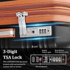 4-Piece Expandable Hardshell Luggage Set - Image 8