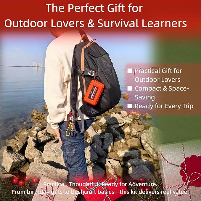 Mini Survival Fishing Kit Small Emergency Fishing TackleBox Pocket Outdoor - Image 4