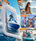 TORRAS IP68 Waterproof Phone Pouch Double Space, Floating Waterproof Phone Case - Image 9
