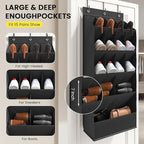 Over the Door Shoe Organizer for Closet, Shoes Rack for Closet - Image 4