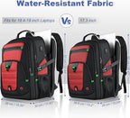 Z-MGKISS 18.4-19 Inch Extra Large Laptop Backpack, Travel Backpack - Image 3