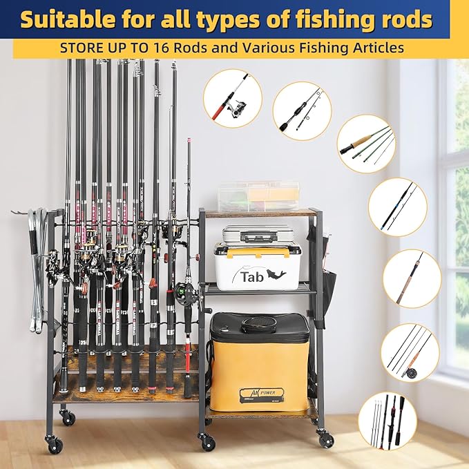 Olakee Fishing Rod Holder, Fishing Pole Holders - Image 4