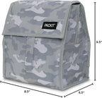 Freezable Lunch Bag, Tonal Camo Gray - Image 9