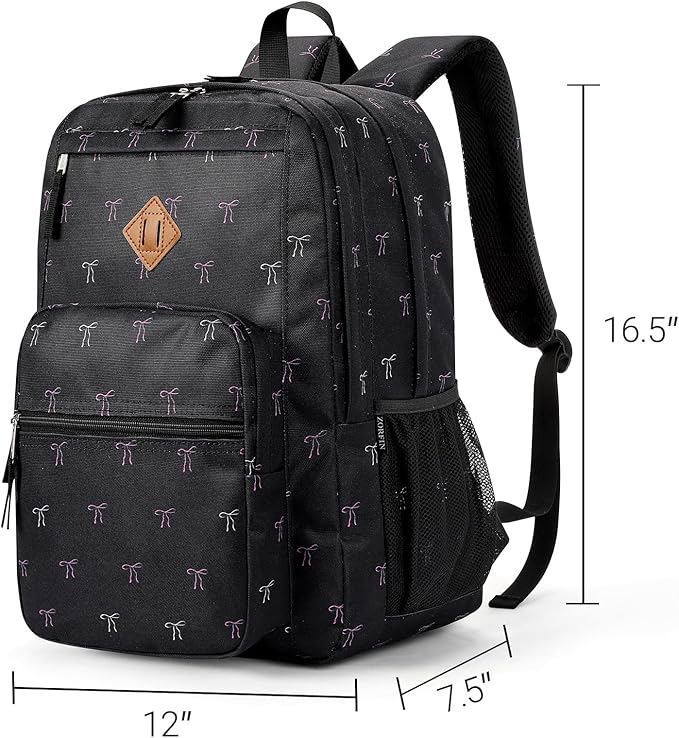 ZORFIN 26L Backpack for College, and Travel: Water Resistant Bookbag - Image 3