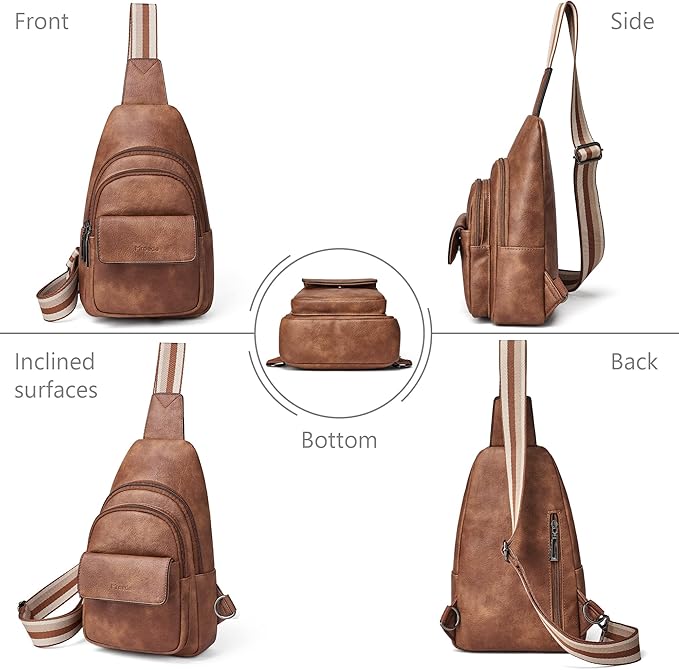 Sling Bag Crossbody Bags for Women Small Cross Body Bag Fanny Packs Chest Sling - Image 6