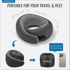 WANDER PLUS® Travel Neck Pillow, Memory Foam Neck Pillow - Image 3