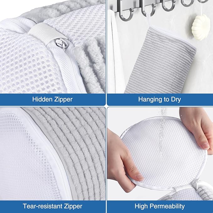 Shoe Laundry Bags for Washing Machine, 2024 New Reusable Laundry Shoe Bag for - Image 7
