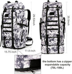 Hiking Backpack for Men 70L/100L Camping Backpack Military Rucksack Molle 3 - Image 4
