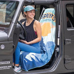 Sprints Athletic Running Towel, Full-Sized, Car Seat Cover - Image 2