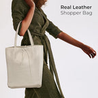 Italian Calf Leather Tote for Women - Image 8