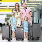 Luggage Sets 3 Piece, ABS Lightweight 20in/24in/28in Luggage, Expandable Carry - Image 2