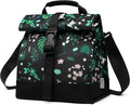 SUNNY BIRD Insulated Lunch Bag Rolltop Lunch Box Tote Bag by SUNNYBIRD