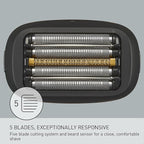 Panasonic ARC5 Palm-Sized Razor, Handheld Luxury Compact Travel Shaver - Image 6