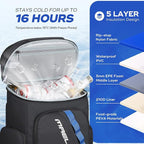 Maelstrom Backpack Cooler, 36 Can Cooler Backpack, Soft Cooler Bag Insulated - Image 2