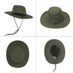 Cimarron Wide Brim Safari Sun Hat - Image 3