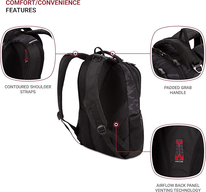 SwissGear Cecil 5505 Laptop Backpack - Image 2
