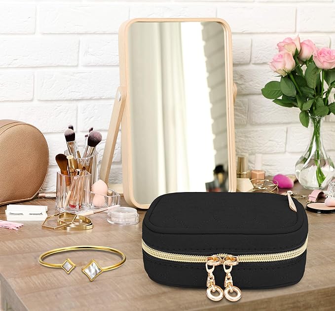 Teamoy Mini Jewelry Travel Case, Storage Organizer Bag - Image 7