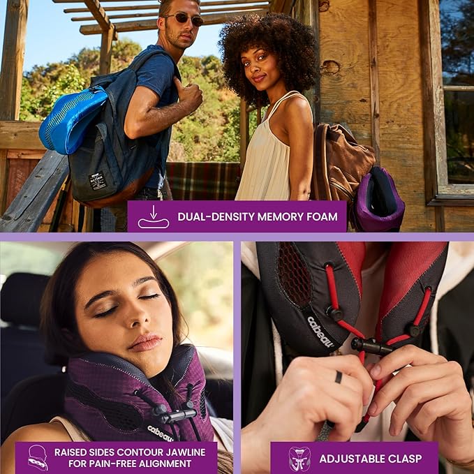 Evolution Cool Travel Neck Pillow by Cabeau - Image 3
