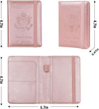 Melsbrinna Premium Leather Passport Holder Covers Case, Waterproof Rfid - Image 4