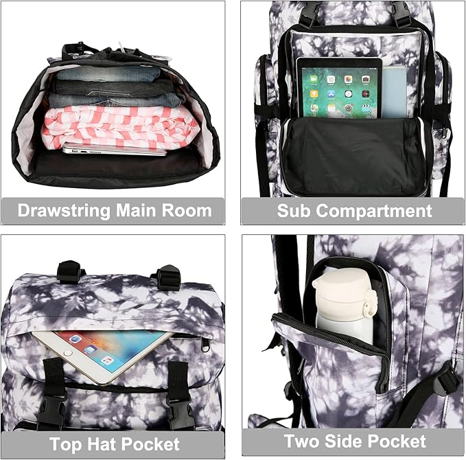 Hiking Backpack for Men 70L/100L Camping Backpack Military Rucksack Molle 3 - Image 6