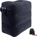 1 Pack Inflatable Travel Foot Pillow, Inflatable Leg Pillow Outdoor Stool by DECKALY