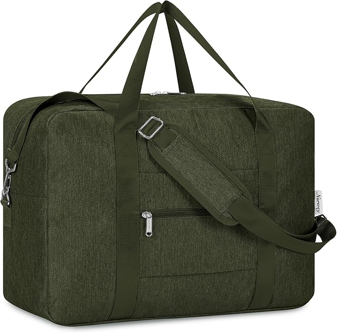 For Spirit Airlines Personal Item Bag 18x14x8 Foldable Travel Duffel Bag by Narwey
