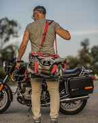 BORLENI Waterproof Motorcycle Dry Duffel Bag Luggage Tail Bag - Image 2
