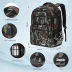 Backpck for Women Men, School backpacks for Girls Teen Boys, 15.6 inch Laptop - Image 3